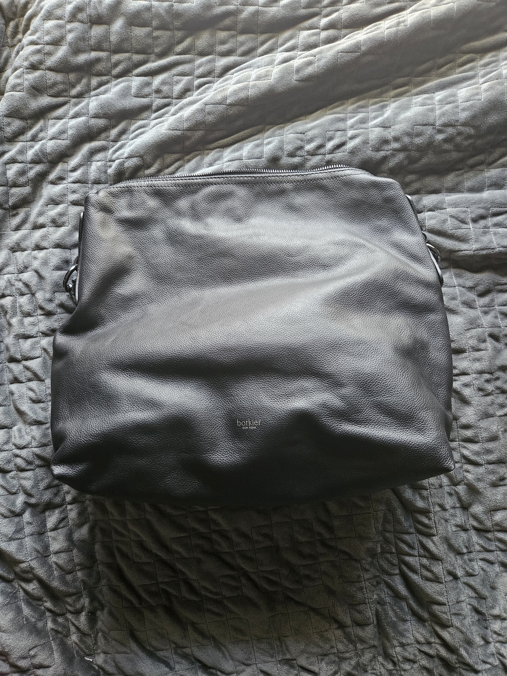 Botkier Black Leather  Crossbody Bag